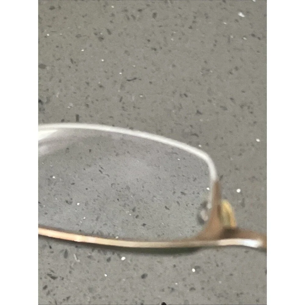 Rampage R165 LBRN 49-18-135 Brown Metal Flex  Half Rim Eyeglasses Frames ONLY